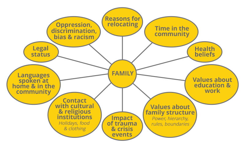 The Culturagram depicting the complexity of migrants' barriers to healthcare